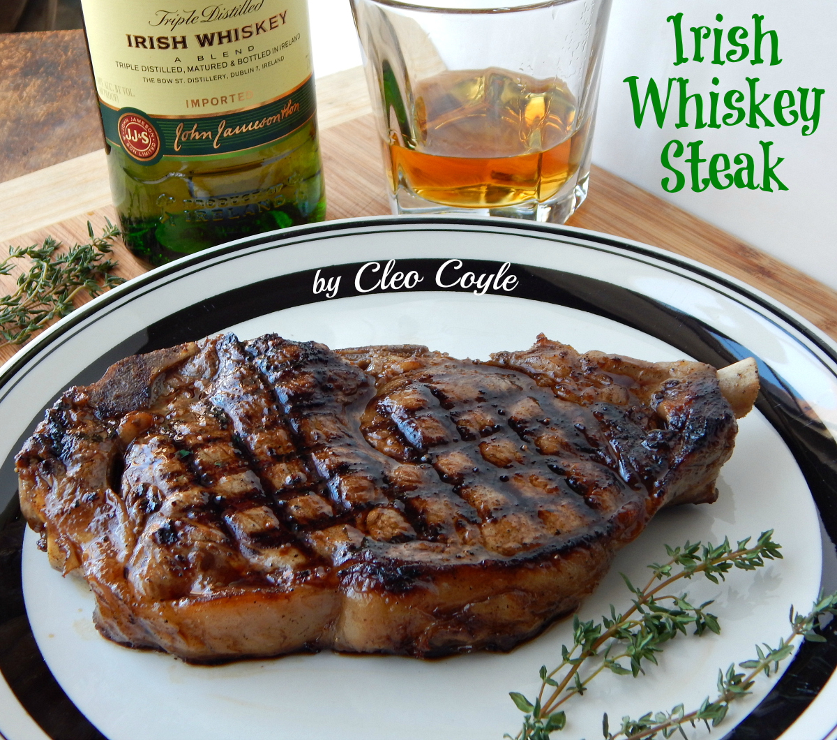 Cleo Coyle Recipes.com: Irish Whiskey Steak Recipe for St. Patrick&amp;#39;s ...
