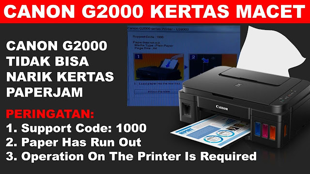  Cara Reset Printer Canon Tipe G1000 G2000 G3000 yang Sering Error 5B00 dan Error 5200 