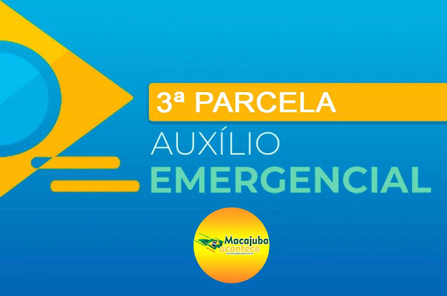 Calendário da terceira parcela do auxílio emergencial