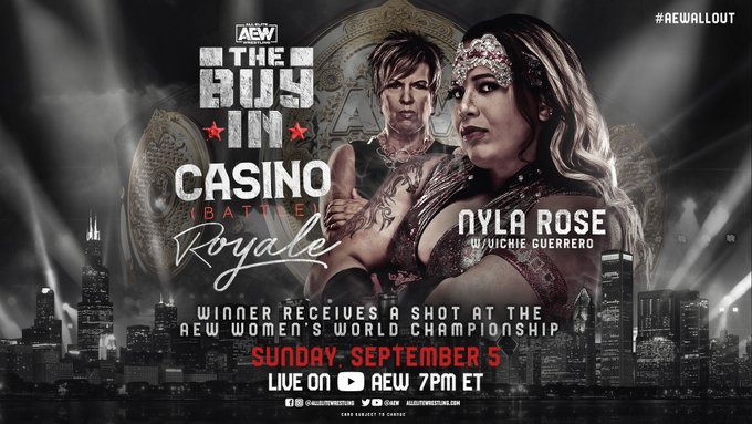 AEW anuncia primeira participante para a Women’s Casino Battle Royal no All Out