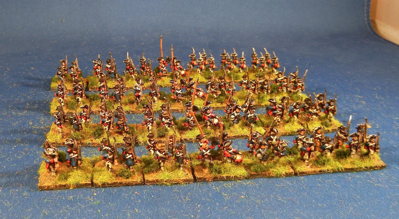 Bob's Miniature Wargaming Blog: 10mm AWI Reinforcements