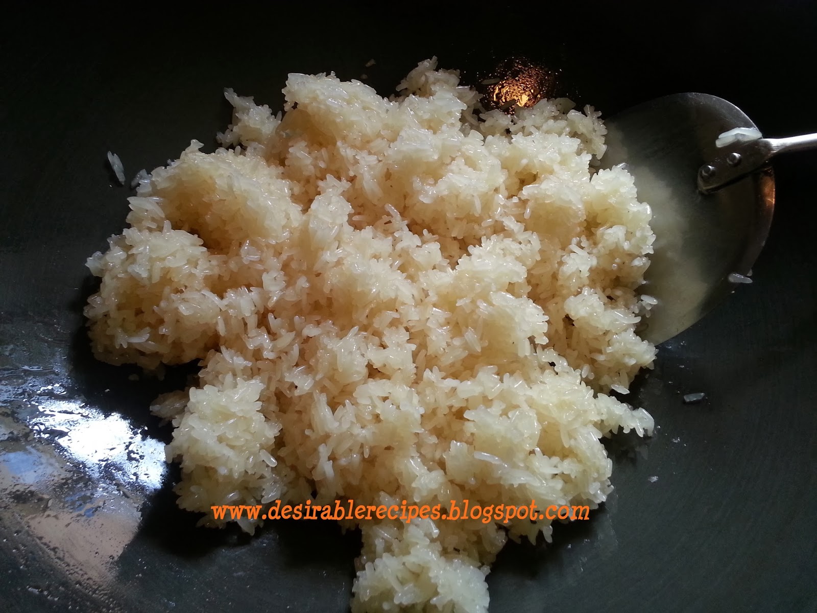 Vegetarian Glutinous Rice With Mushroom