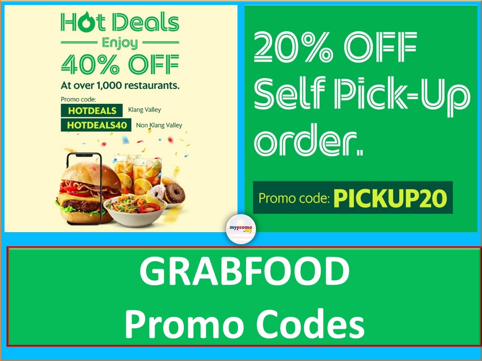 Grabfood Promo Codes for June 2021 Promo Codes MY