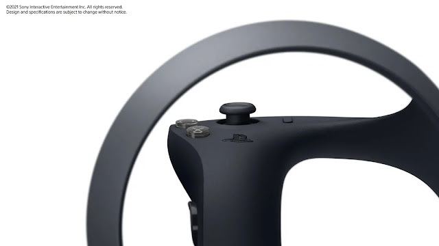 رسميا هذا تصميم ذراع التحكم الجديدة للجيل القادم من خوذة الواقع الافتراضي VR على جهاز بلايستيشن 5
