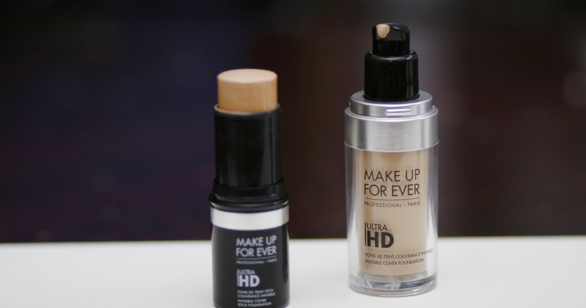 Makeup forever hd foundation vs stick