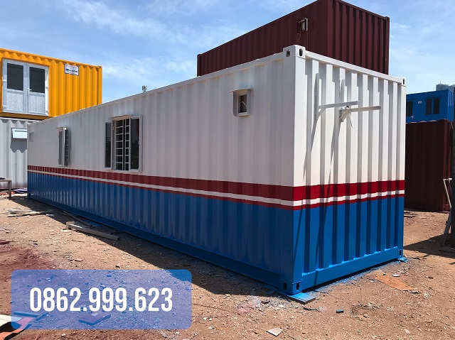Container làm nhà điều hành dự án công trình xây dựng tại Hà Nội - 4