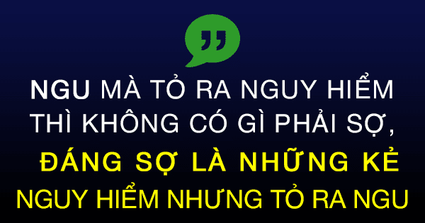 Ai mới là kẻ ngu? ai-moi-la-ke-ngu