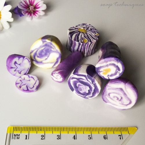 CP soap canes - moldable soap flowers