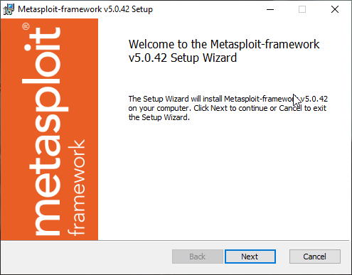 How install MetaSploit in Windows