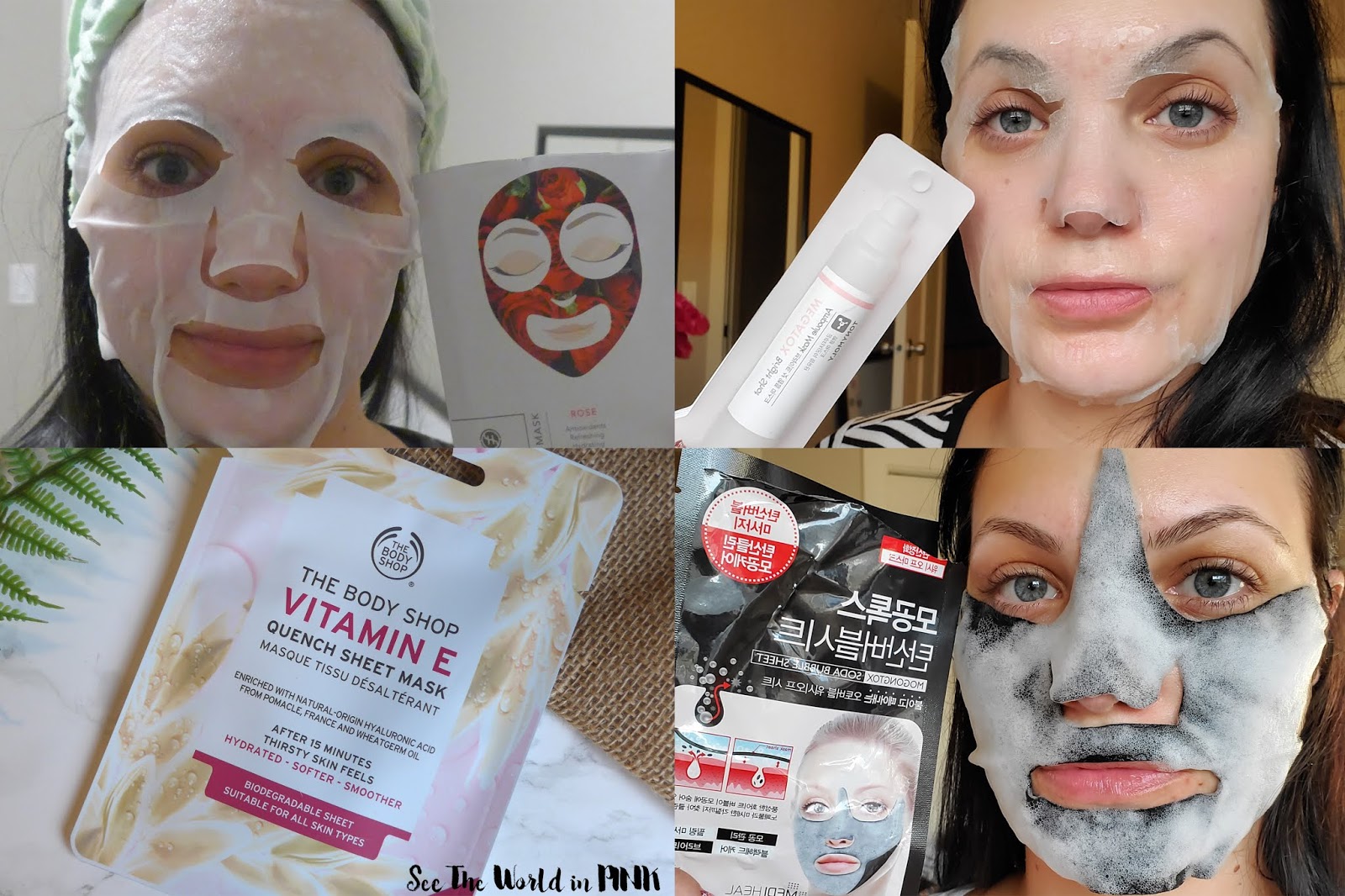 Masking Last 50 Days Of My 100DaysofSheetMasks See the World in PINK