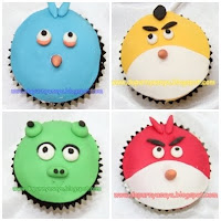 Angry Bird Cupcakes