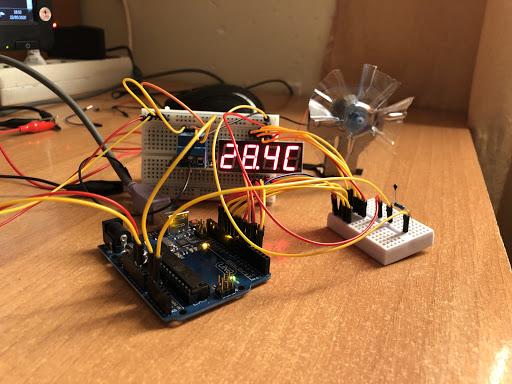 MyArduino: Arduino : Automatic Cooling System
