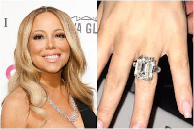 alt="engagement rings,rings,Mariah Carey,wedding rings,marriage,wedding,fiance,husband,wife,couple,love,jewelry,ring"