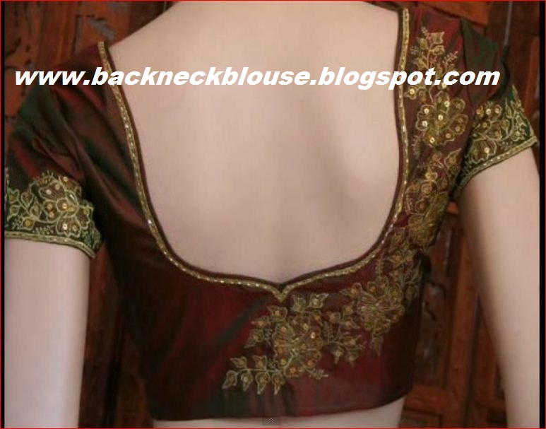BACK NECK BLOUSE READY MADE AND CUSTOMIZED DESIGNER BLOUSE WITH BLOUSE DESIGNS CATALOGUE WOMEN