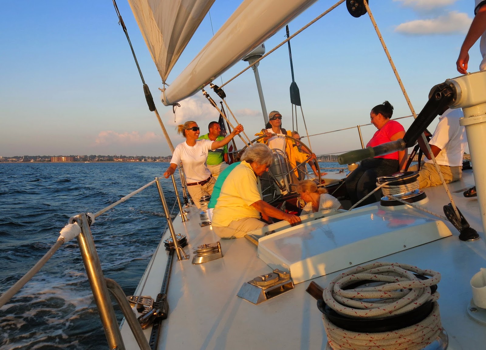 12 Meter Charters Sailing in Newport, RI Newport's 4th of July Fireworks Cruise and Sunset Sail