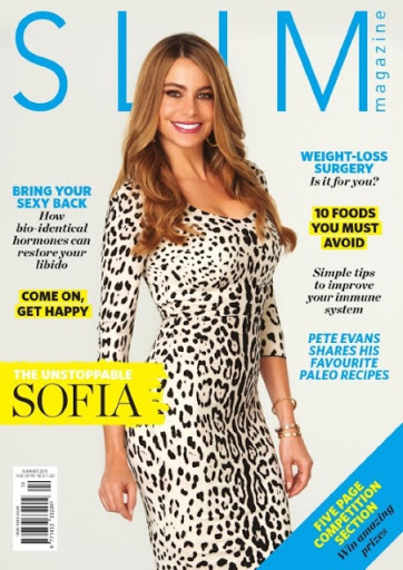 Sofia Vergara Slim Summer Autumn 2015 Magazine Cover