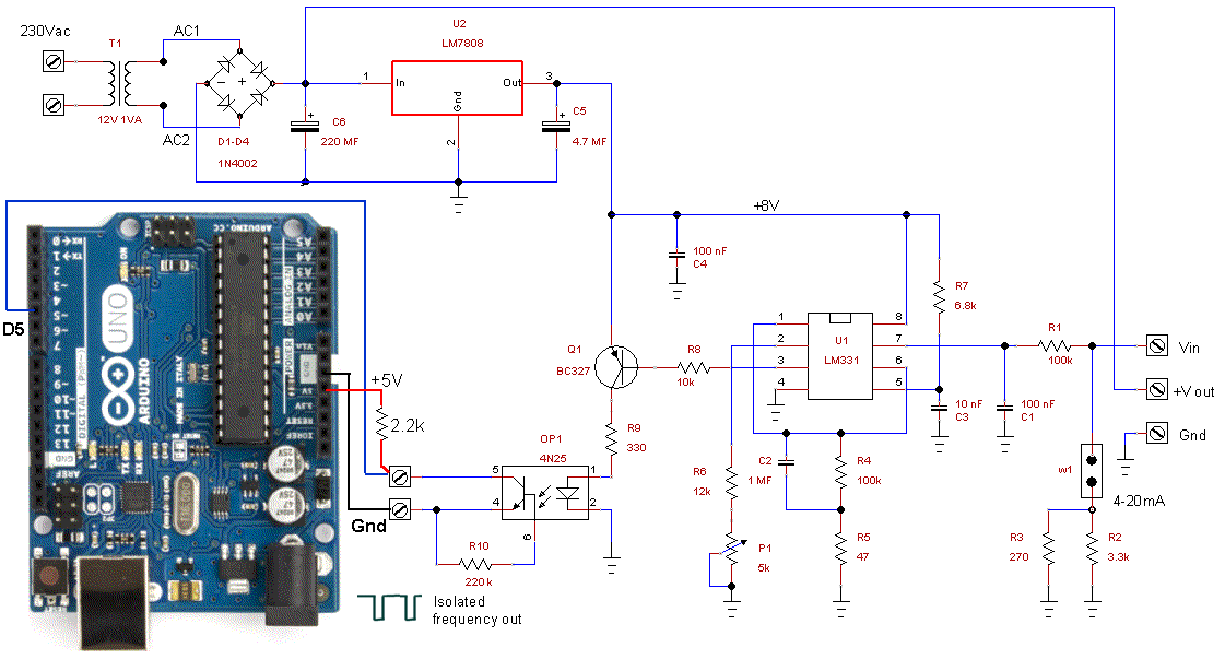 ArduPicLab: An isolated analog input for Arduino