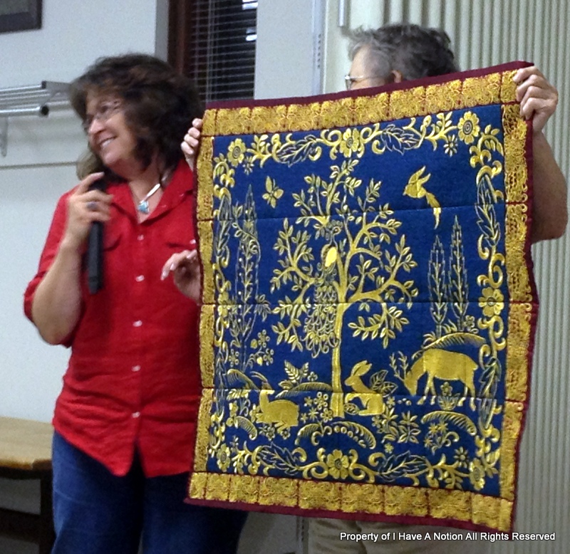 I Have A Notion Golden Tapestry Anita Goodesign