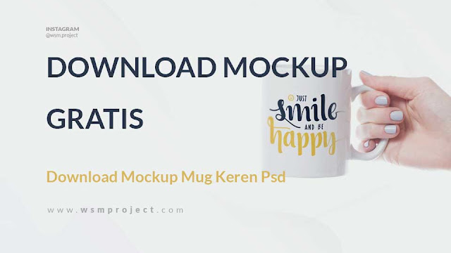 Download Download Mockup Mug Keren Psd Gratis PSD Mockup Templates