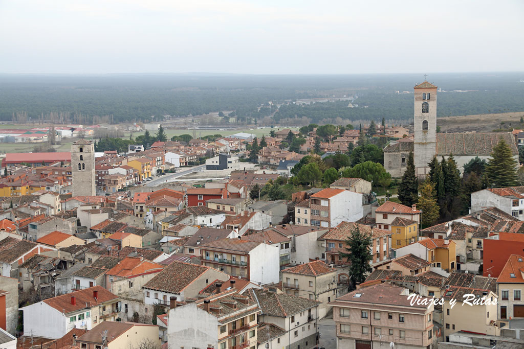 Vistas de Cuéllat desde si muralla