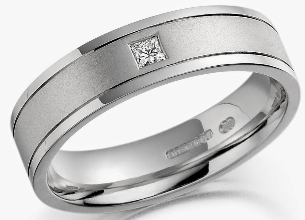 Mens White Gold Wedding Rings Square Diamond Pictures Hd 