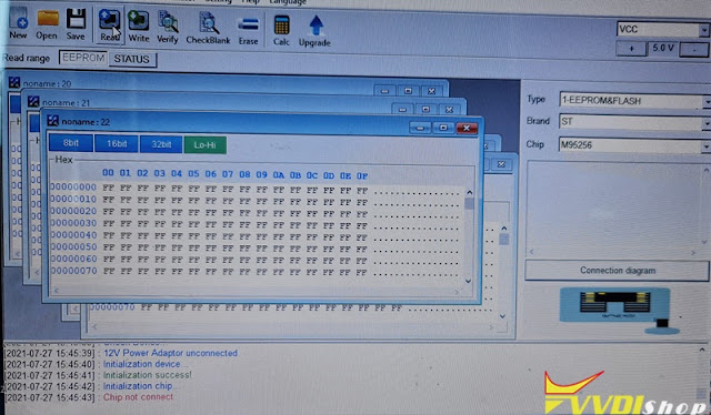 vvdi prog 95xxx chip not connect 1