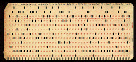 Herman Hollerith and Punch cards: IBM