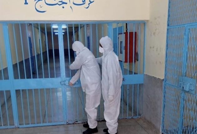 مندوبية السجون تعلن تسجيل 25  شخصاً بين نزلاء و موظفين بفيروس كورونا في السجن المحلي طنجة 1