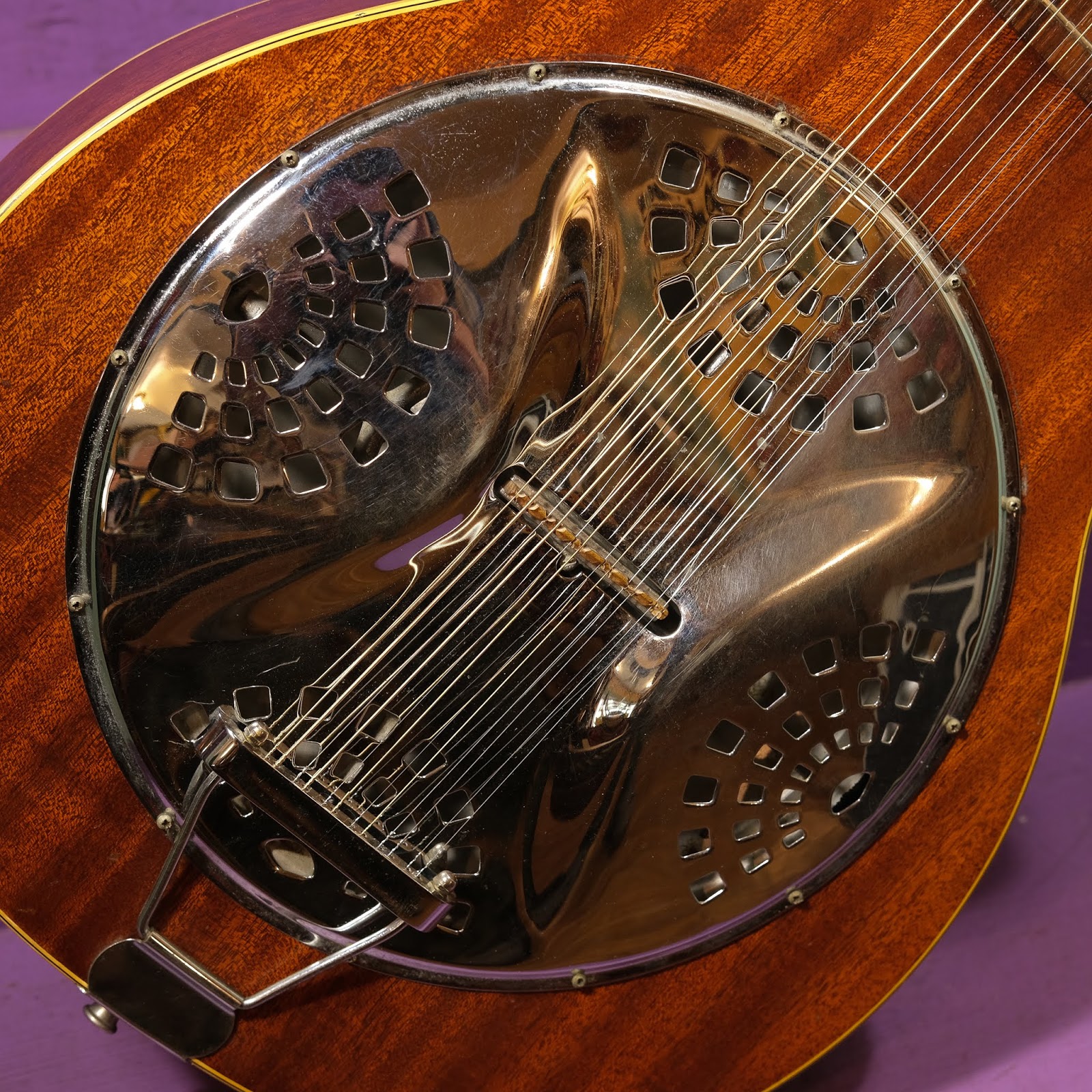 1960s Mosritemade Dobro Columbia 12String Resonator Guitar