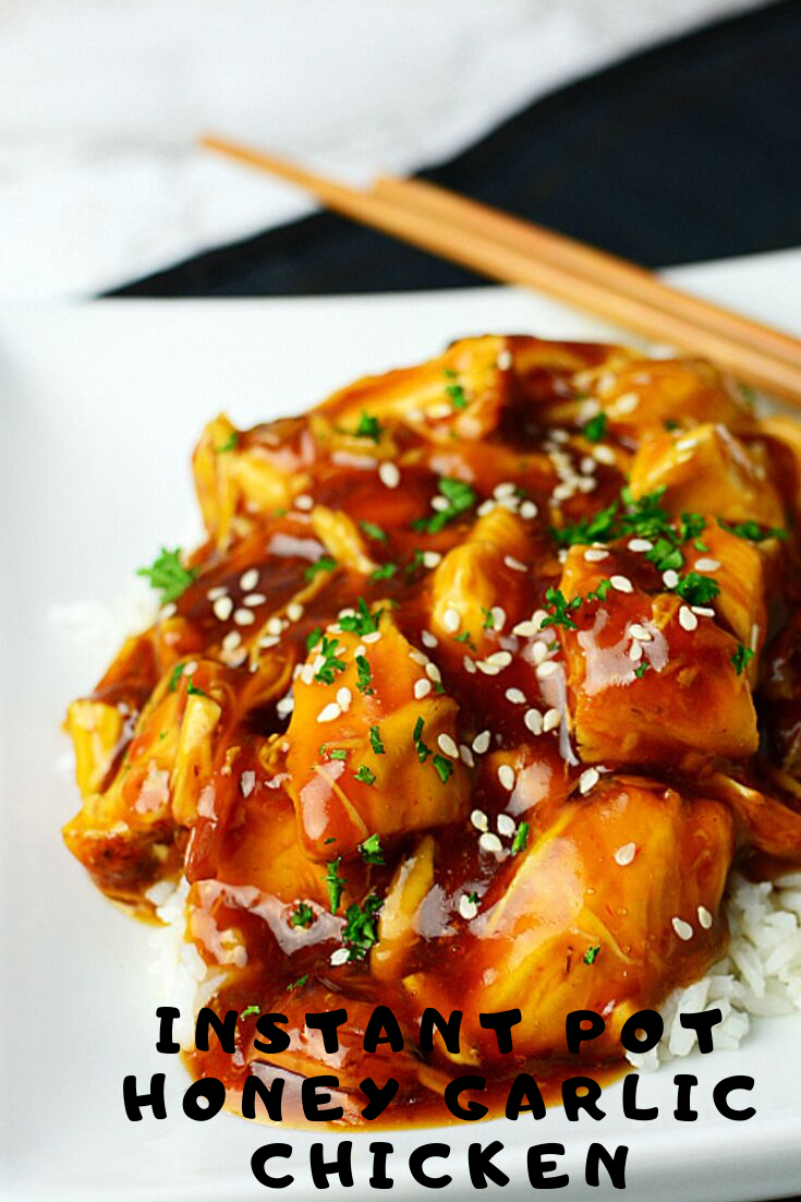 Instant Pot Honey Garlic Chicken #Dinner #Easyrecipe Instant Pot Honey Garlic Chicken #Dinner #Easyrecipe
