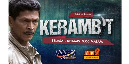 sinopsis drama kerambit tv2 selekta prima, pelakon dan gambar kerambit tv2, ost lagu tema drama kerambit tv2