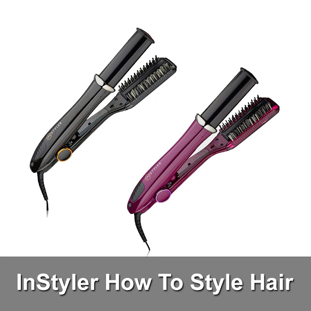 InStyler Original Demo How To Style Hair HairBrushy