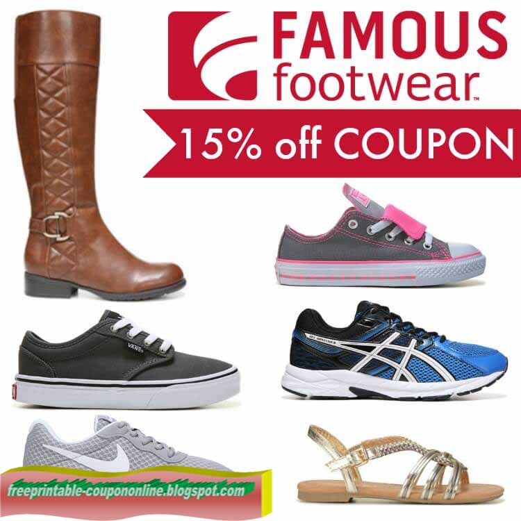 Printable Coupons 2021 Famous Footwear Coupons