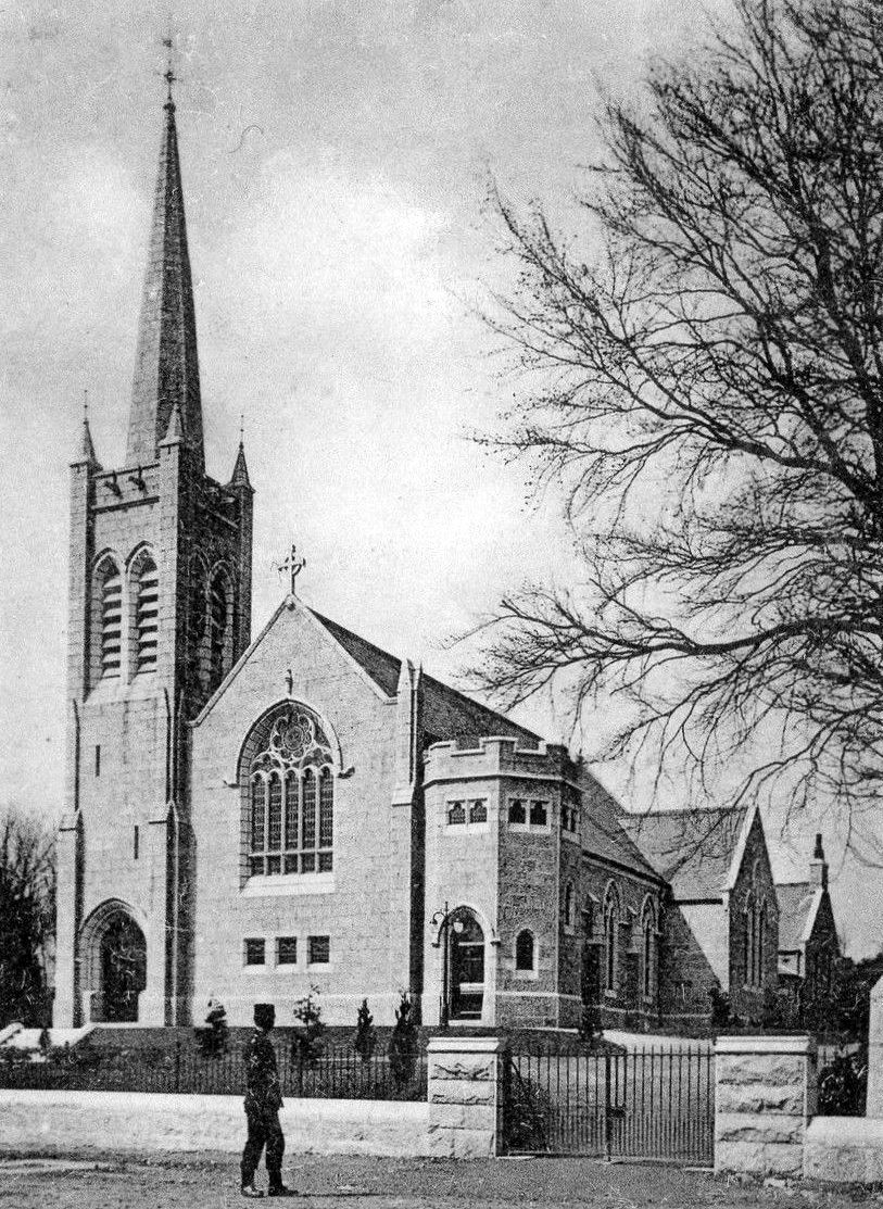Tour Scotland Old Photograph United Free Church Cults Scotland