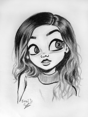 10k Subscribers giveaway & Cute Cartoon Drawing - Smail Jr