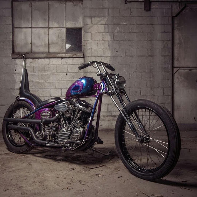 Harley Davidson Panhead By Four Speed Mayhem