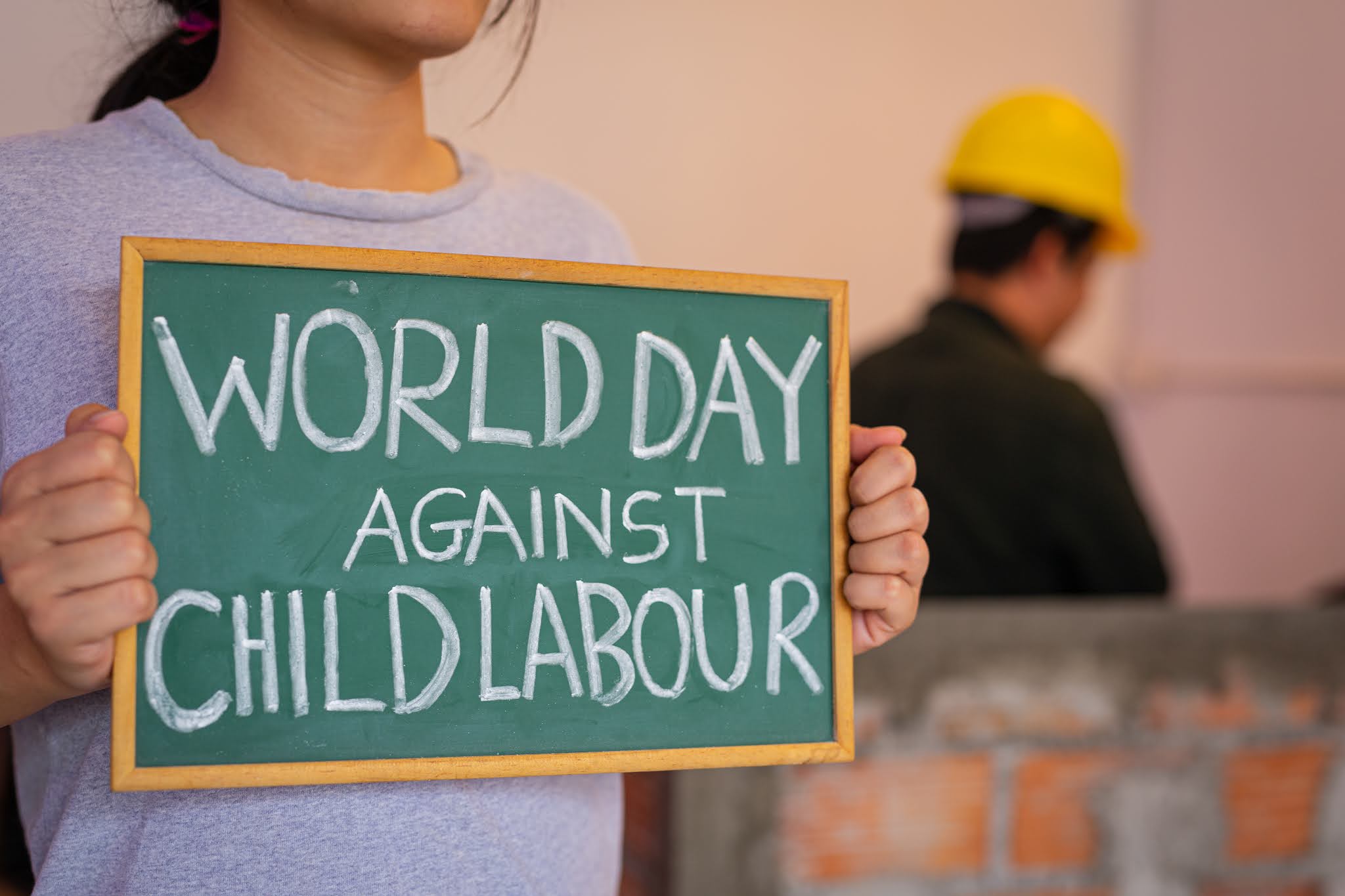 Against the day. World Day against child Labour. International Day against child Labor. International Day against child Labour.