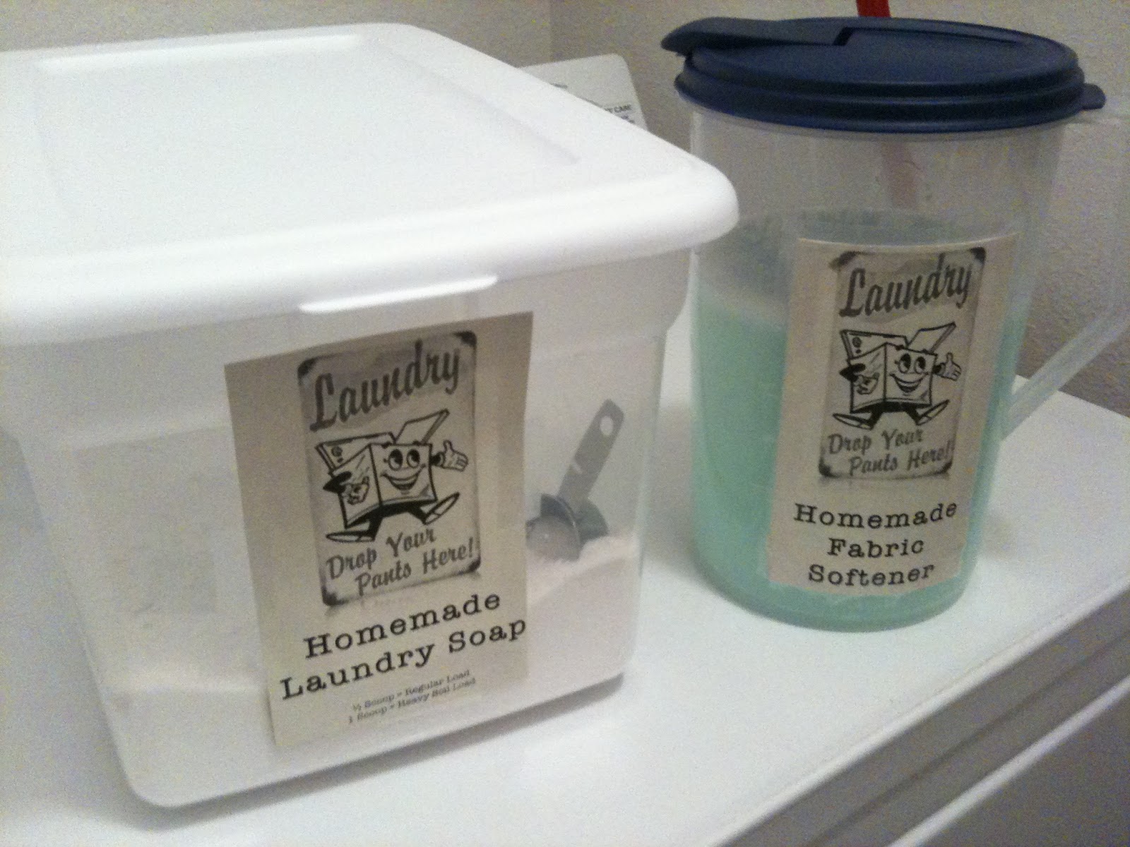 The Penny Pinch DIY Powdered Laundry Soap/Fabric Softener