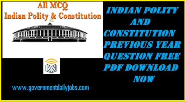 Indian Constitution Bare Act