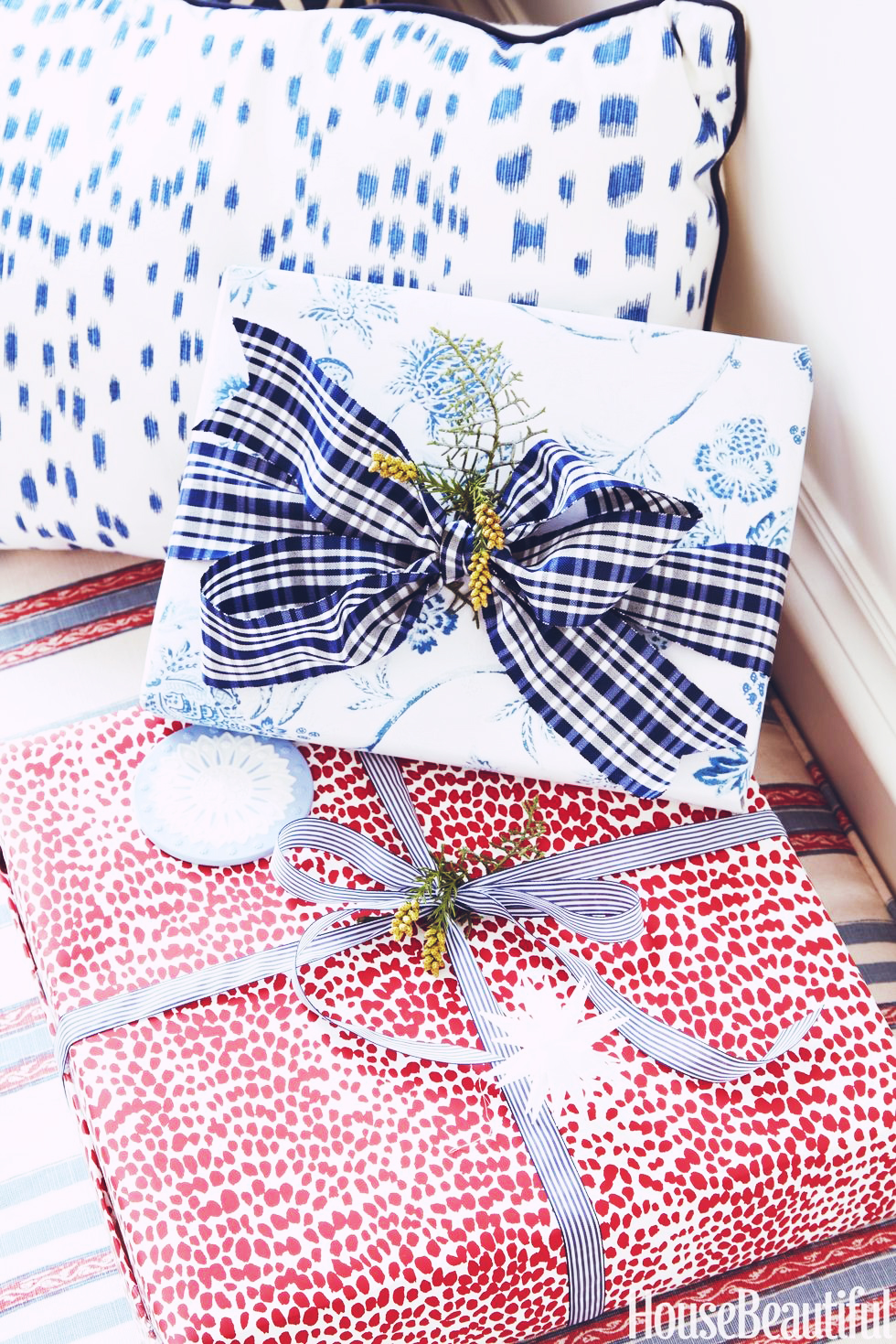 Holiday Inspiration: A Very Southern Christmas in a Connecticut Home Designed by Jenny Wolf Interiors