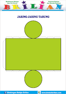 Kumpulan Jaring-Jaring Bangun Ruang Yang Bisa Dipotong - Bimbel Brilian