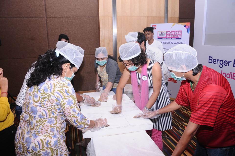 Madhumita's BlogRoom Create Magic with Berger Express Painting