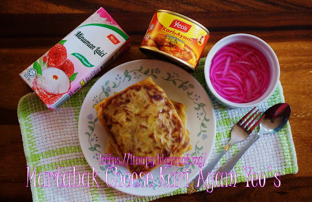 murtabak cheese mudah sedap guna kari ayam yeos kulit popia teratak mutiara kasih Resepi Popia Ayam Kari Enak dan Mudah