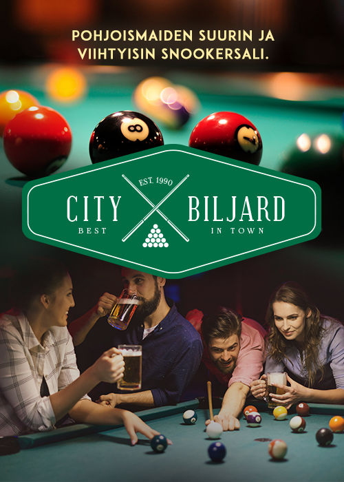 Featured: billiard hall logo