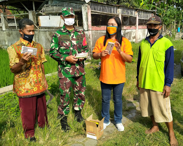 Sektor Pertanian Menjadi Perhatian Khusus Babinsa Cawas Saat Pandemi Covid 19