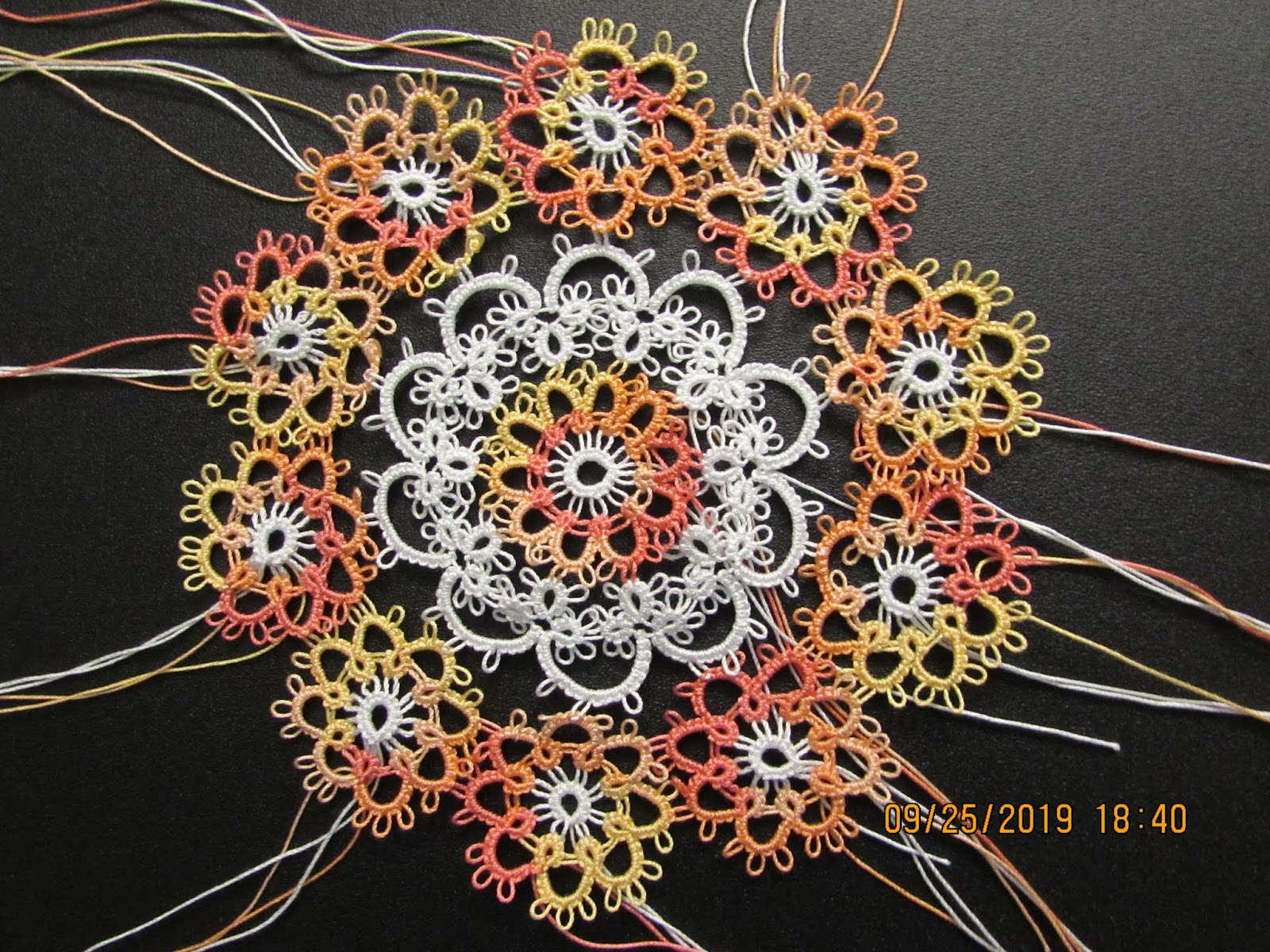 Tatting Lace in Grace Little Round Doily