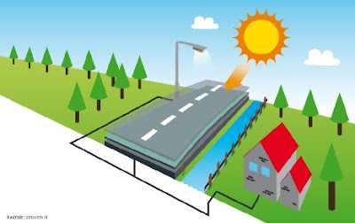 França instal·larà 1.000 km de carreteres solars amb panells en els propers 5 anys