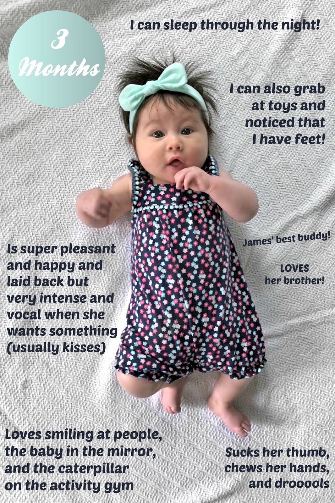 The Cooking Actress: Rose-3 Months!
