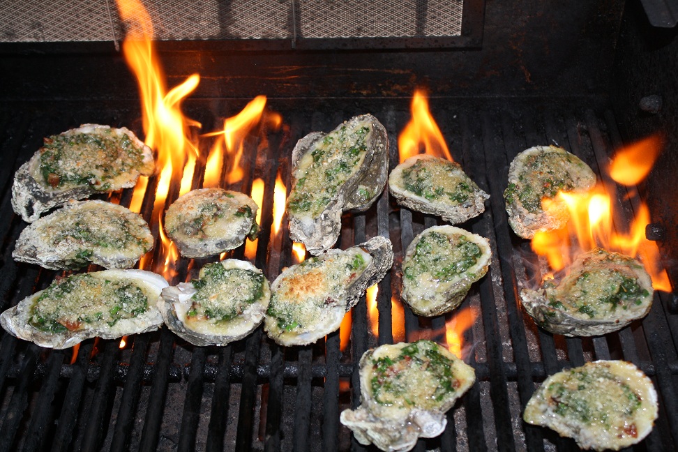 Big Dude's Eclectic Ramblings Chargrilled OystersRockefellerAla Big Dude