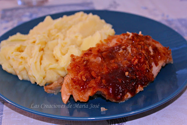 Pechuga De Pavo En Salsa De Sopa De Cebolla